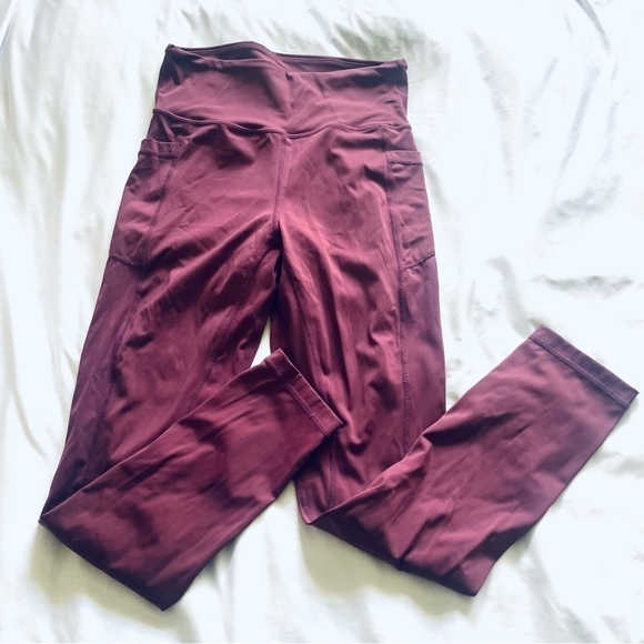 LOT OF 2 LEGGINGS, Tummy control workout running yoga Leggings for Women SIZE M - Picture 4 of 8